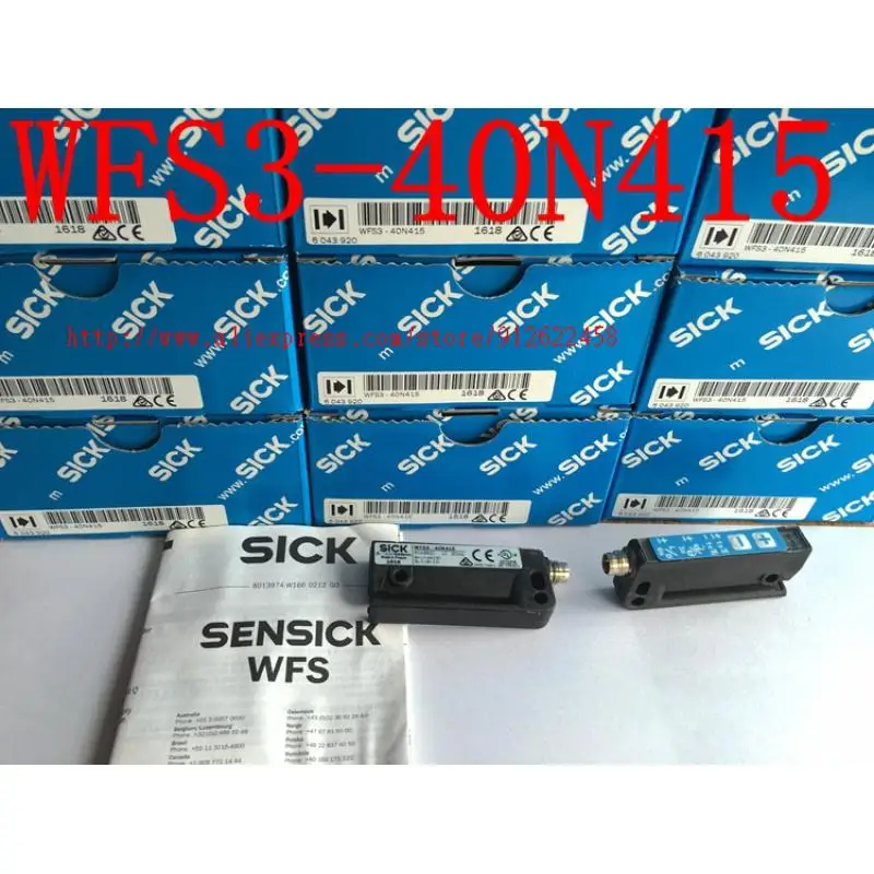 1PCS WFS3-40N415  6043920  Sick Label Sensor  100% New & Original Genuine Fork Sensors WFS3-40P415