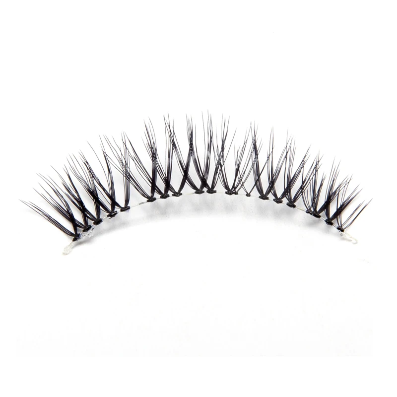 ICYCHEER 3 Pairs 3D Makeup Fake Eyelashes 3D Lashes False Eyelash Natural Long Handmade  maquiagem Clear Band