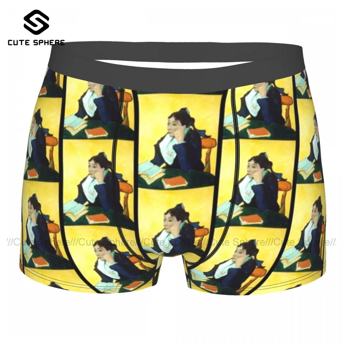 

Vincent Van Gogh Underwear Customs Polyester Sublimation Trunk Hot Teen Classic Boxer Brief