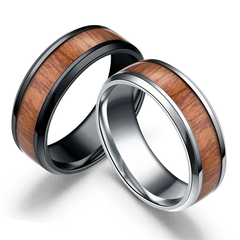 Newest Stainless Steel Rings for Women Fashion Jewelry Simple Couple Rings Men Factory price Cheap