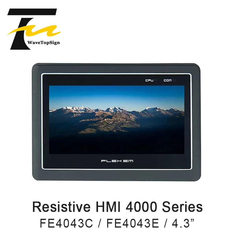 flexem resistive hmi 4000 series fe4043c fe4043e relacao humana 43 polegadas 169 tft lcd dc24v 3w 01