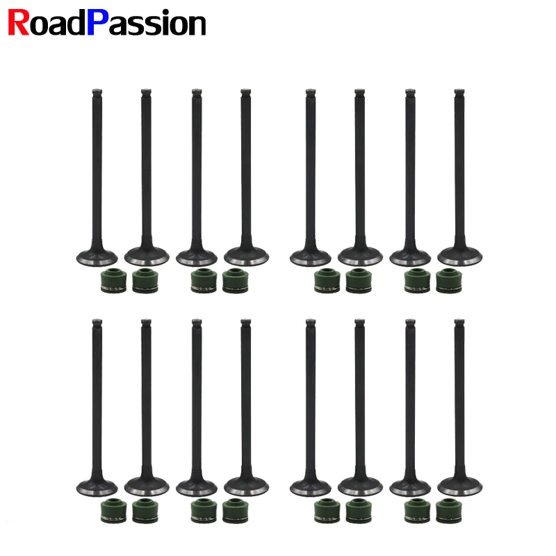 Road Passion Motorcycle Engine Parts Valve Stem & Oil Seal Kit For YAMAHA FZR250 Genesis 1987 1988 FZ250 PHAZER250 1986 image 3