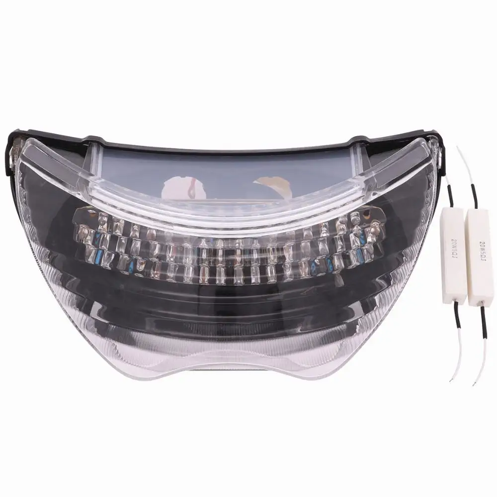 Motocicleta led luzes traseiras sinais de volta de freio luzes para honda cbr600 cbr 600 f4 1999-2000 f4i 2004 2005 2006