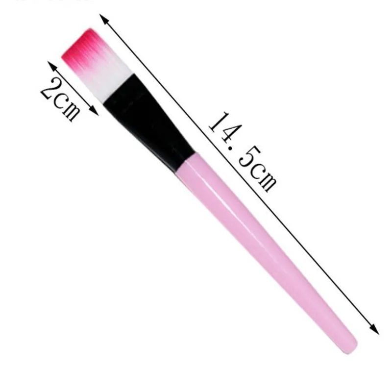 10pc Facial Mask Brush Makeup Brushes Eyes Face Skin Care Masks Applicator Cosmetics Mask Brush Tools Clear Handle