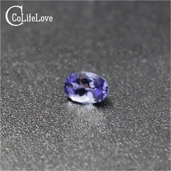 5mm * 7mm VVS Grade Tanzanite Loose Gemstone for Ring DIY 100% Natural Tanzanite Gemstone