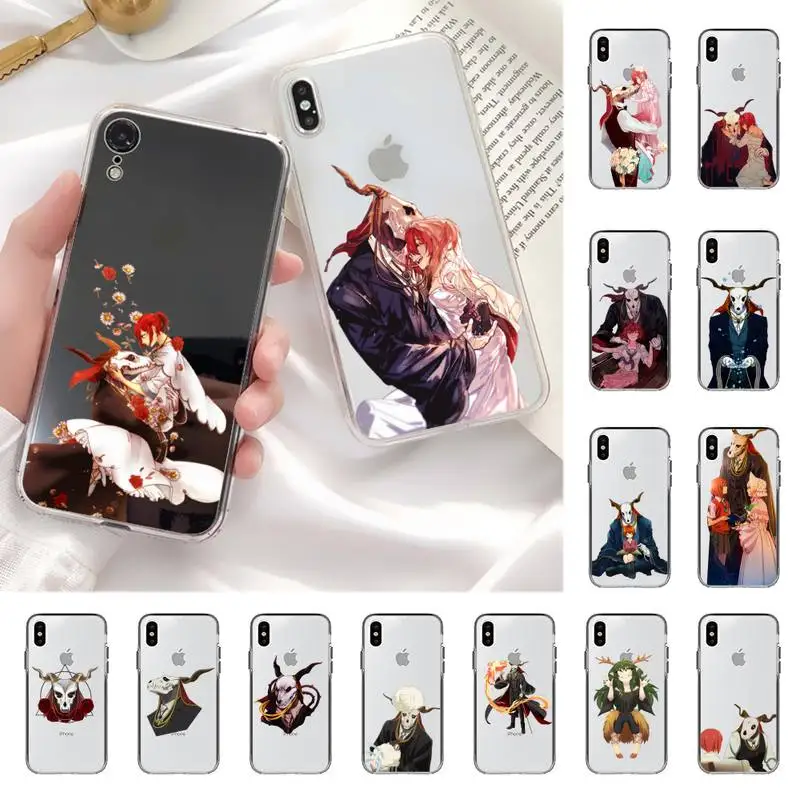 MaiYaCa Ancient Magus Bride Phone Case for iphone 13 11 12 pro XS MAX 8 7 6 6S Plus X 5S SE 2020 XR cover