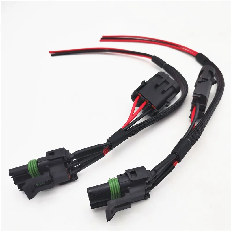 

2pcs Tail Light Wiring Auxiliary Harness Cable For Can-Am Maverick X3 2017-Up