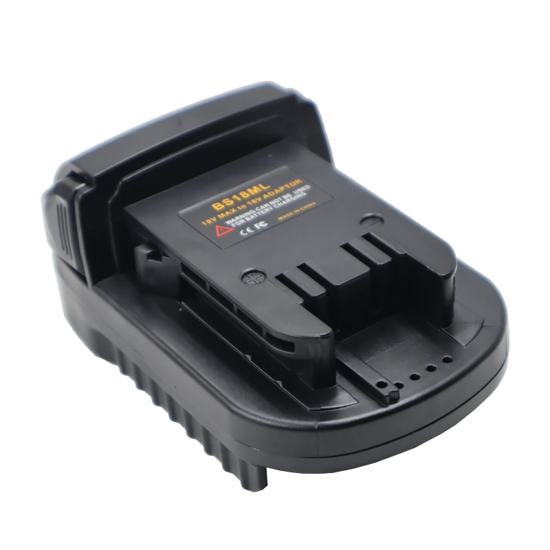 Conversor Adaptador dawupine BS18ML Uso Para Bosch 18V Li-ion Battery On Para Milwaukee 18V Lithium Electric Power Tool