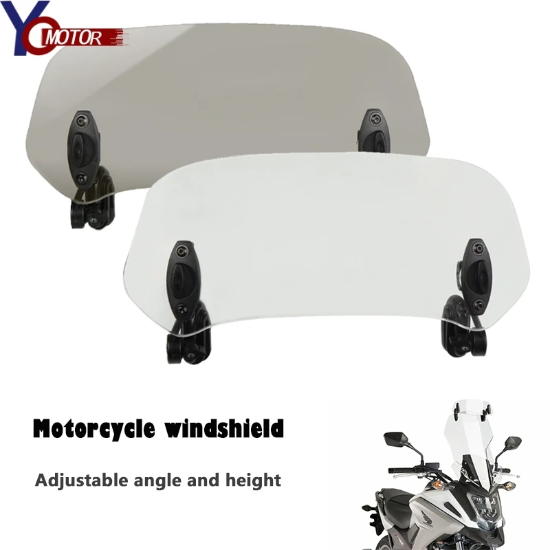 Motorcycle Accessories Adjustable WindScreen Windshield Spoiler Deflector For MP3 Sport 500 HPE Beverly 350 S ABS Police 350 ASR