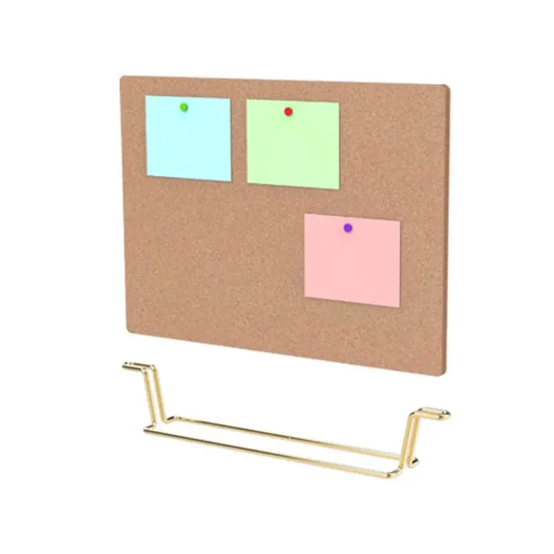 Natural Message Cork Board Environmentally Memo Pinboard Notice Display Supply 24BB