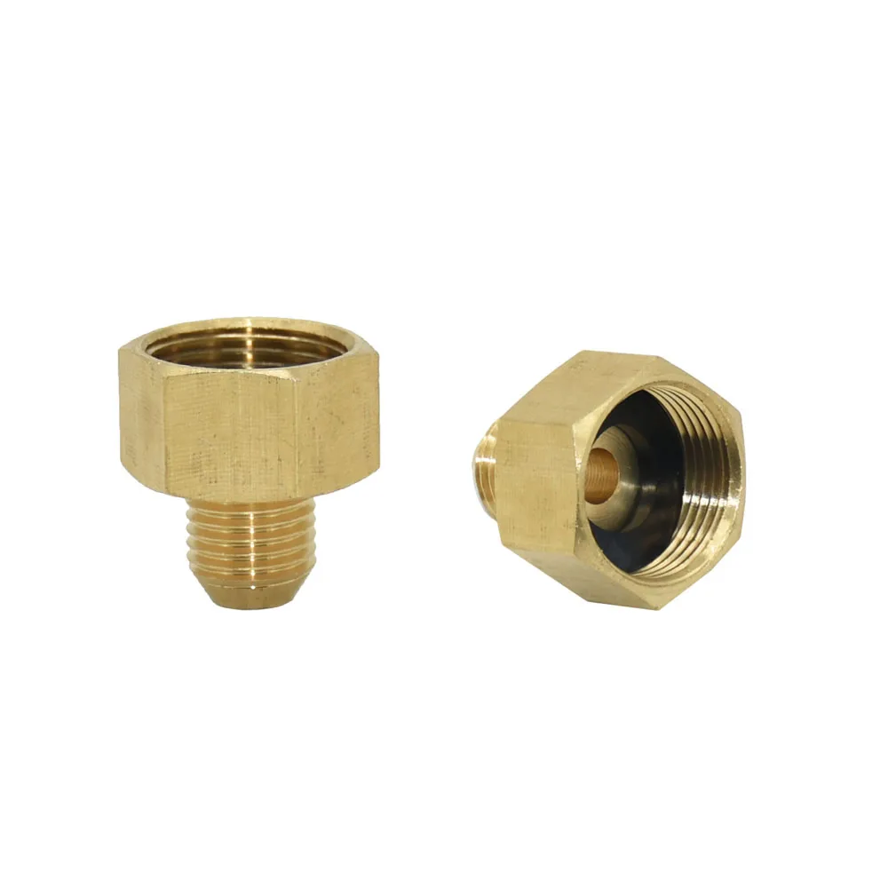 

Brass Female M22 To M14" Male Thread Connector M14 Repair Copper Fittings High Pressure Cleaning Machine Hose Repair 1Pcs