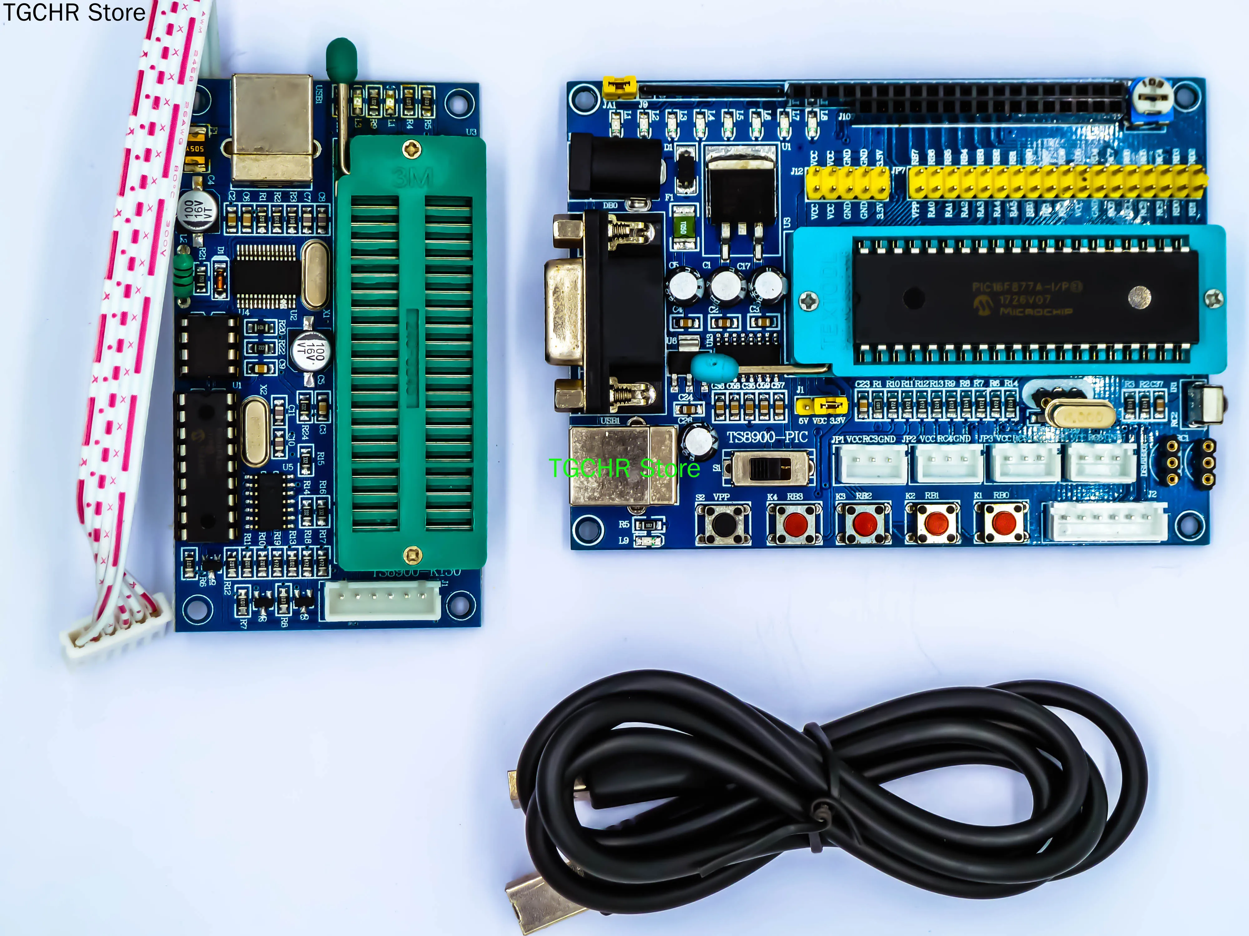 

Pic system board / PIC16F877A development board PIC MCU experiment board