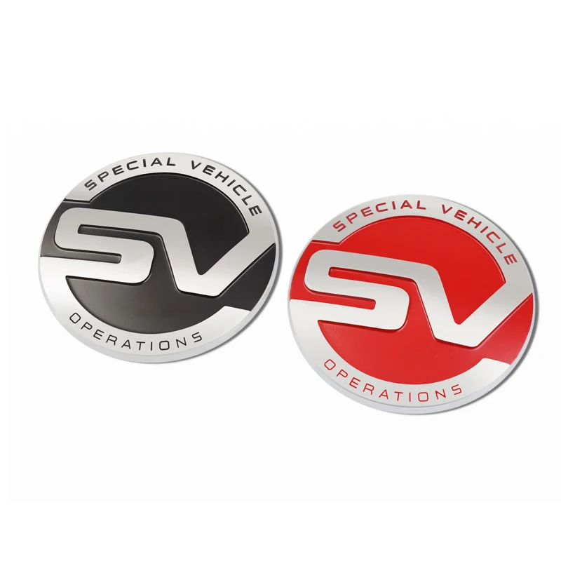 SVR decorative stickers  DISCOVERY VELAR EVOQUE Shift lever knob Instrument panel SVO