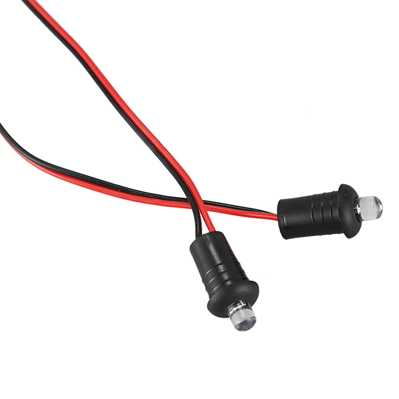 Luz Led intermitente para salpicadero de coche, alarma falsa, 12V