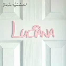 Gepersonaliseerde houten naamborden voor kinderen, aangepaste kinderen naam muur decor kleur houten letters, muur houten namen/letter jongens grils