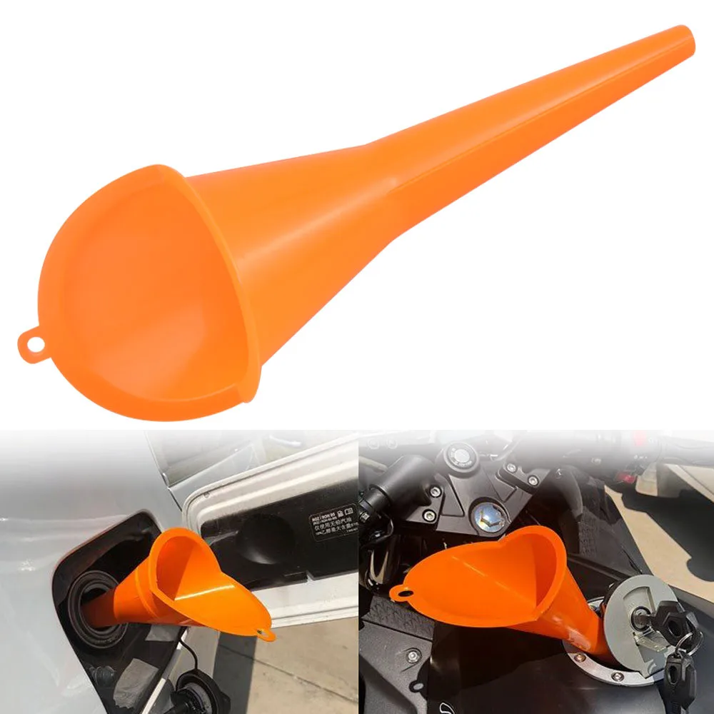 

Auto Refueling Long Funnel Filler Leakproof Multi-function Car Motorcycle Farm Machine Universal Gasoline Engine Oil Additive