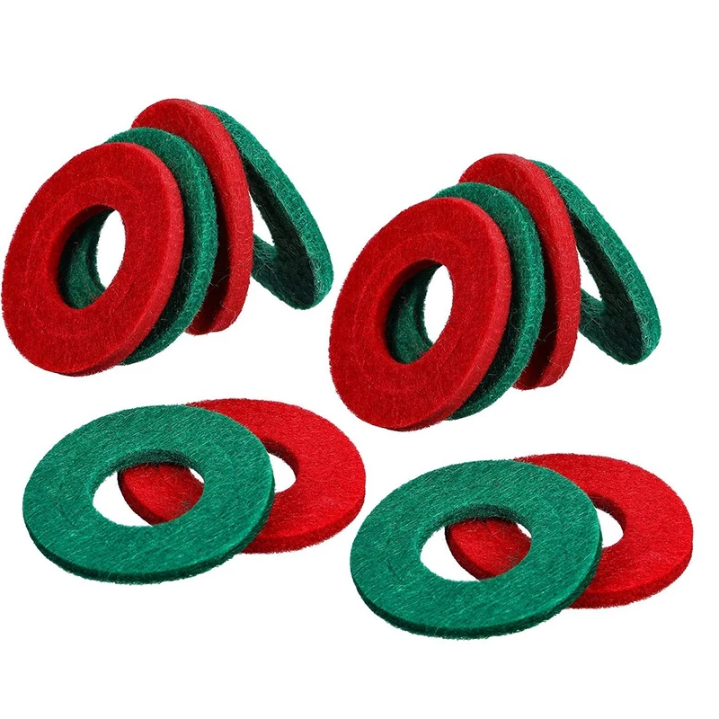 12 Pieces Battery Terminal Anti Corrosion Washers Fiber Battery Terminal Protector, 6 Red and 6 Green