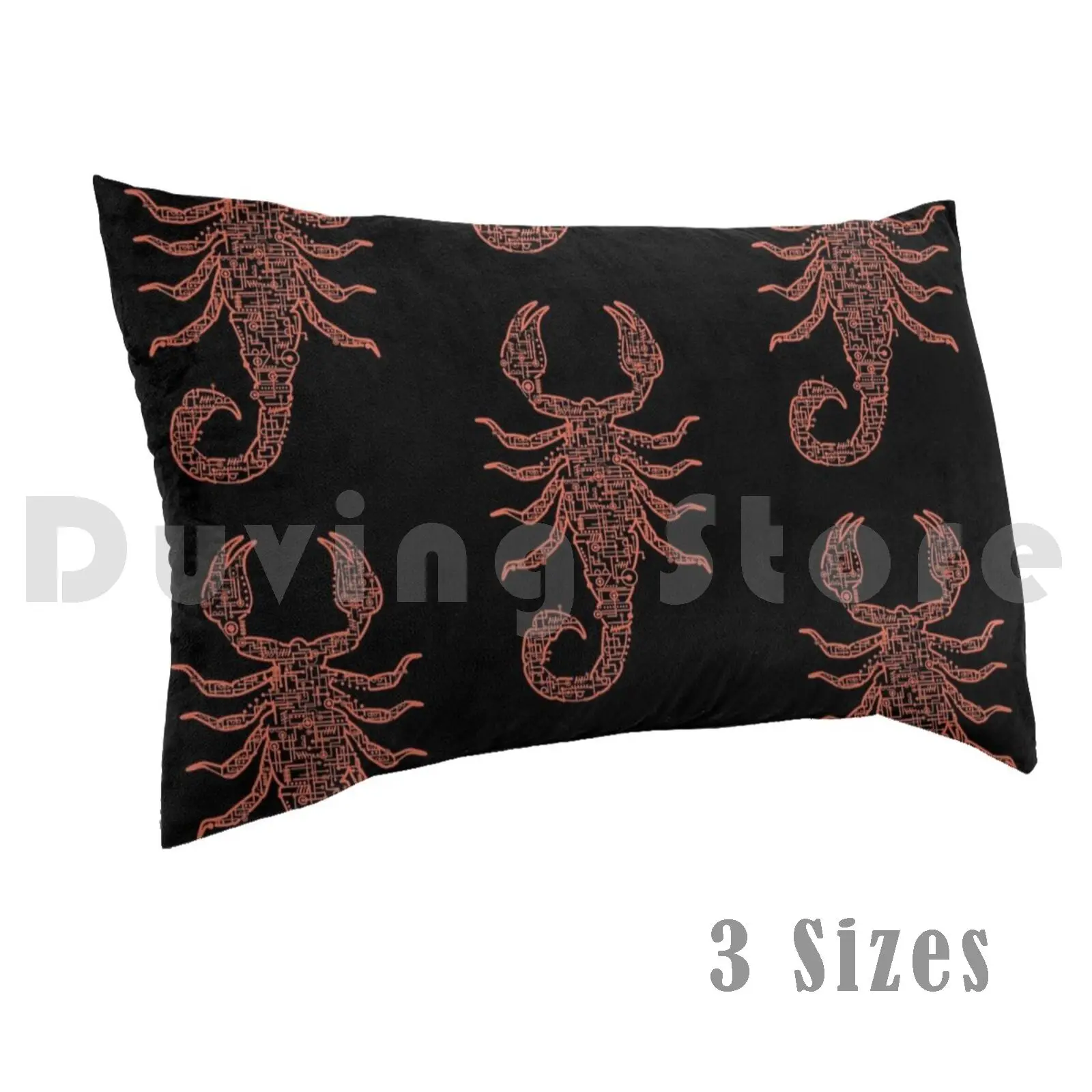 Electric Scorpion Pillow Case Printed 35x50 Scorpion Goro Jade Rap Scorpio Cool Scorpion Scorpion Lover