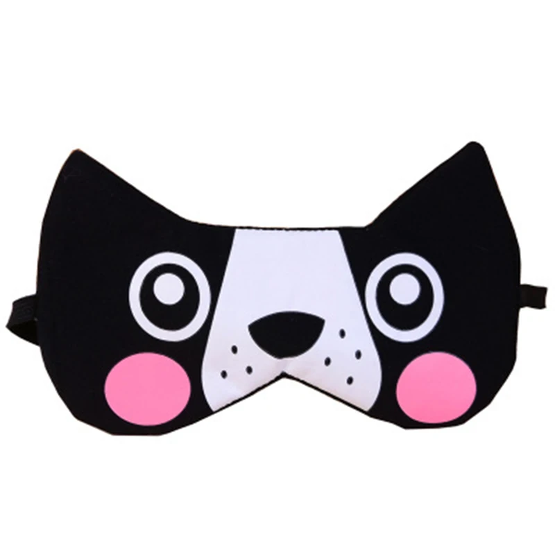 Cute Animal Sleep Mask Eye Mask Eyeshade Cover Sleeping Eye Patch Soft Blindfold Travel Home Party Gifts Beauty Tools