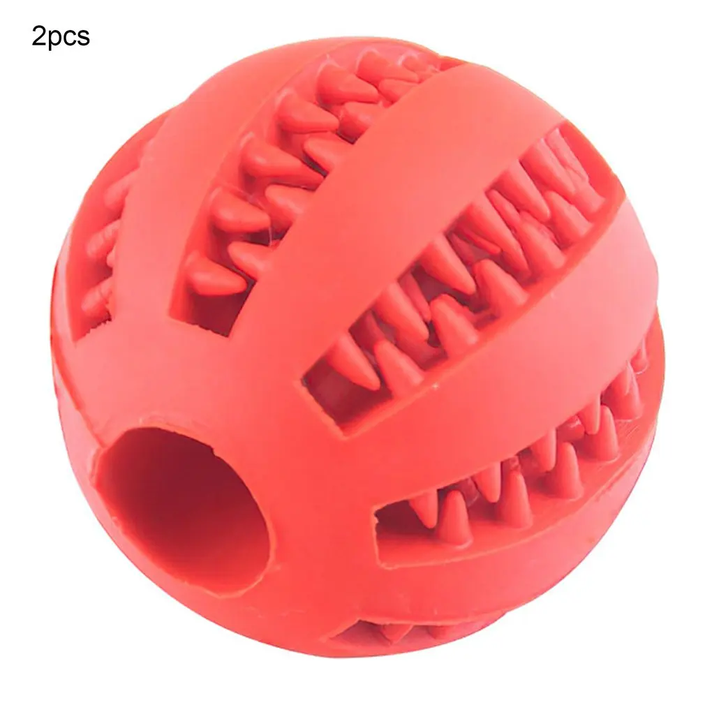 Toys for Dogs Watermelon Ball Interactive Toys Dog Chew Toys Tooth Cleaning Elasticity Small Big Dog Toys Rubber Pet Ball Toys