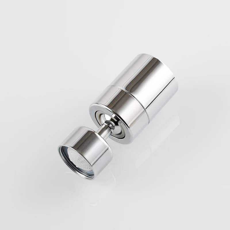 Ciencia Brass Swiveling Aerator M22 Female M24 Male Thread Chrome 360° Rotating Tap Aerator Diffuser with 2 Spray Function