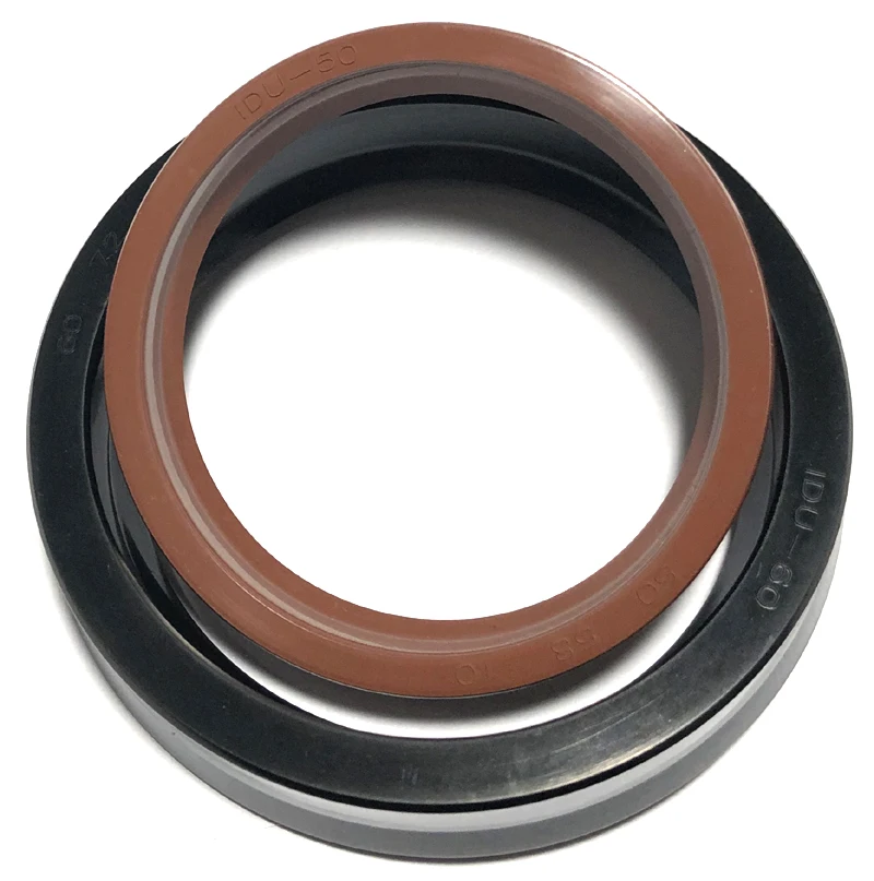 

IDU YXD 36*44*10 36x44x10 45*53*10 45x53x10 Brown FKM FPM Black NBR Rubber Cylinder Groove Piston Rod Shaft Oil Seal Ring Gasket