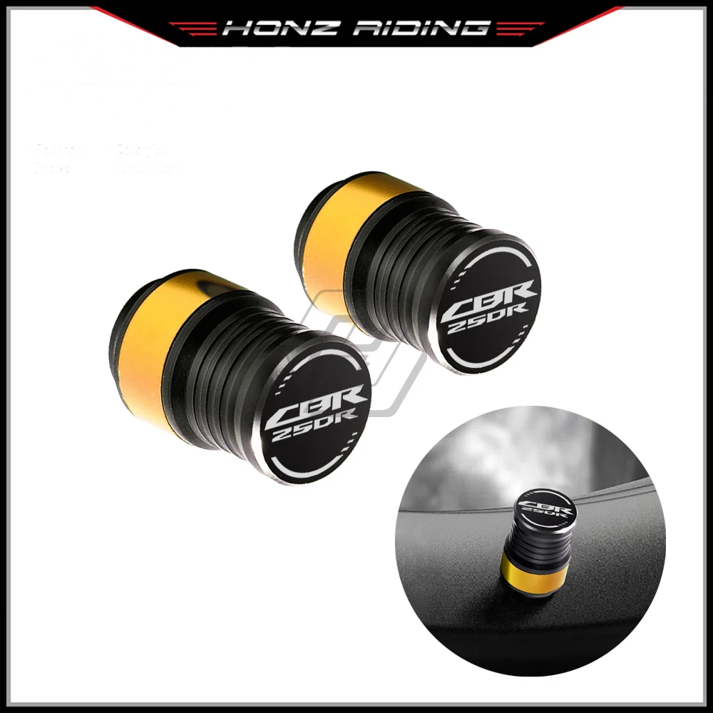 

For Honda CBR250R CBR250 CNC Aluminum Motorcycle Wheel Tire Valve Cap Cover