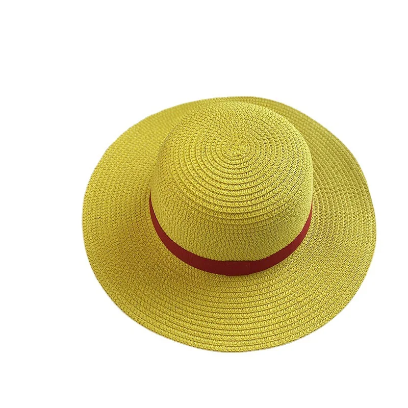 

2021 ONE PIECE Cosplay Props Japanese Anime Figue Luffy Straw Hat Head Accessories for Women Men Costume Dress Up Stage Prop