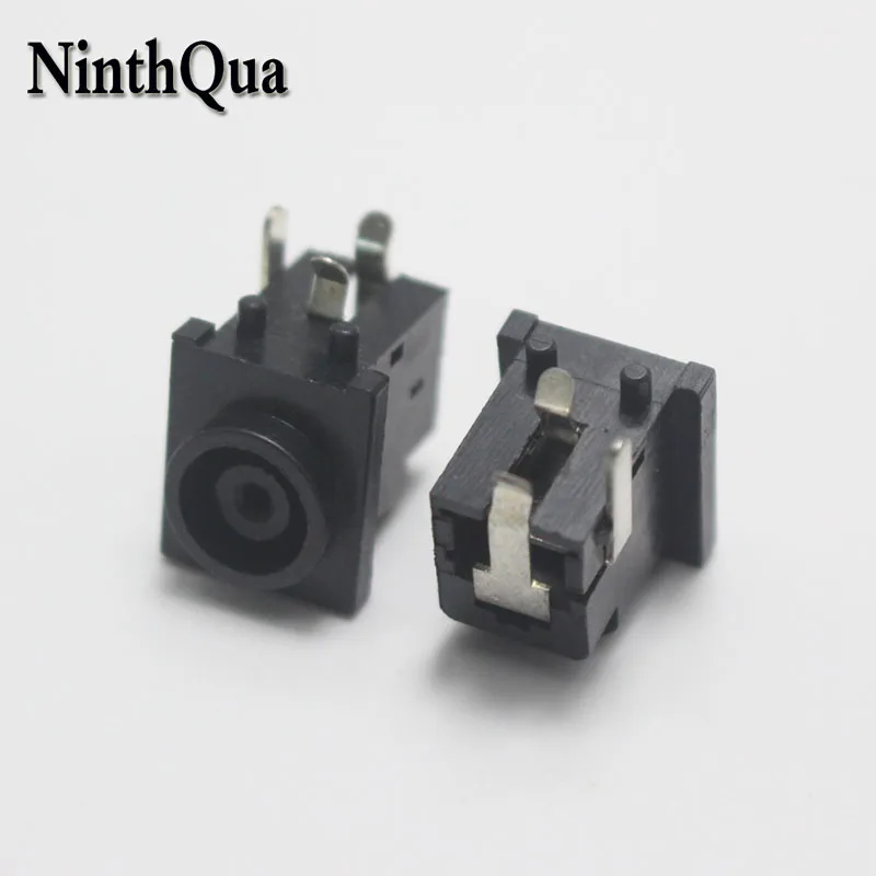 2/5pcs 6.5*4.4mm 3P DC Power jack Tablet Notebook Charging Connector Right Angle Repair Socket for SONY