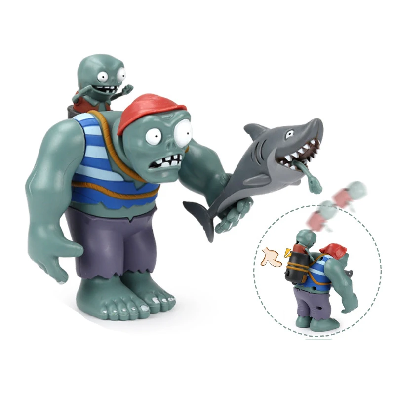 Plants vs Zombies 2 PVZ Action Figure Gargantuar Gatling Pea Ejection Birthday Gift Plant Zombie Figurines Doll Toy For Boy Girl