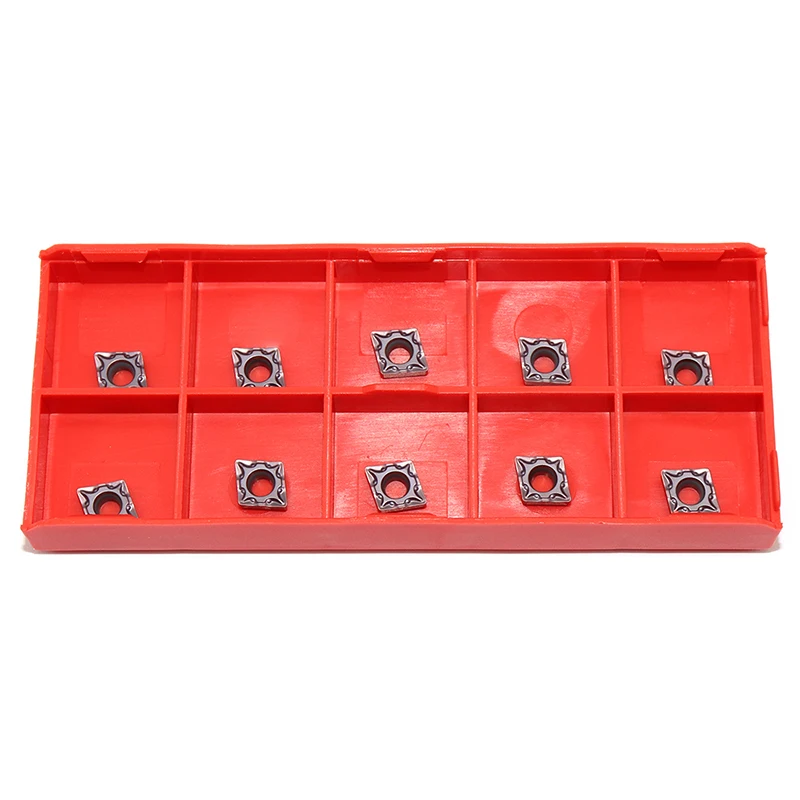 CCMT060204 TM1 MP1125 كربيد إدراج عالية الجودة مخرطة أداة تحول أداة CCMT 060204 شفرة أداة قطع CNC لالفولاذ المقاوم للصدأ