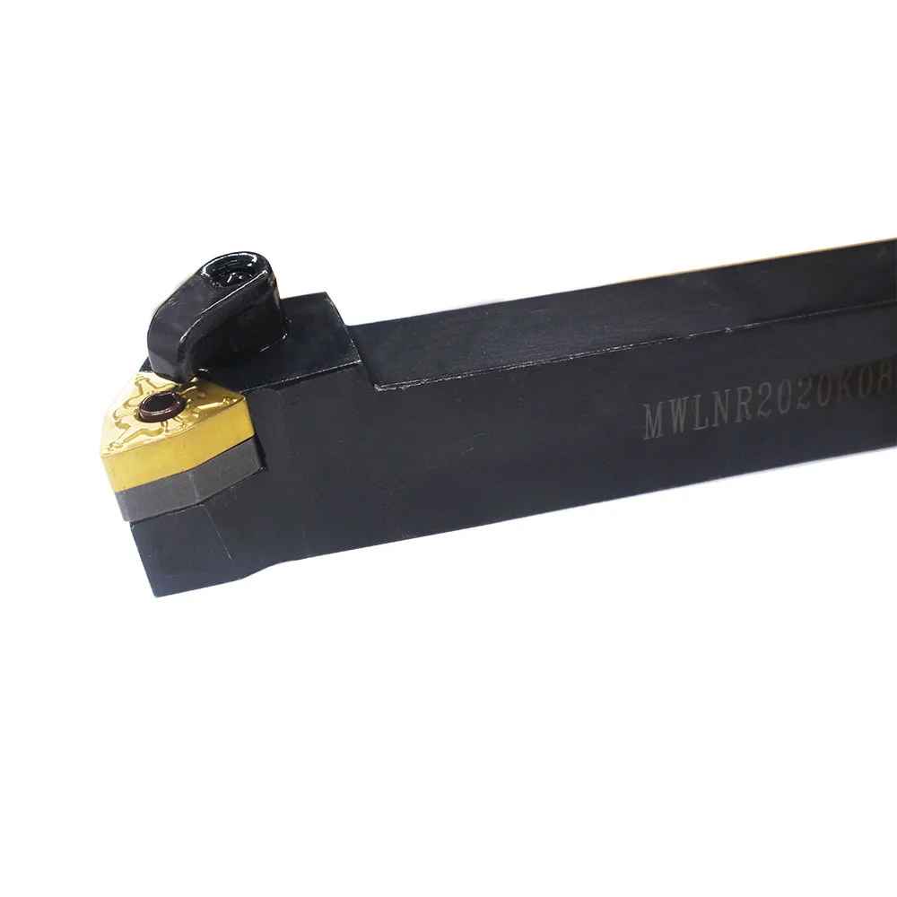 1pc MWLNR2020 MWLNR1616 MWLNR2525 Esterno Holder Turning Strumento WNMG Inserti In Metallo Duro Tornio Bar CNC Utensili Da Taglio Set