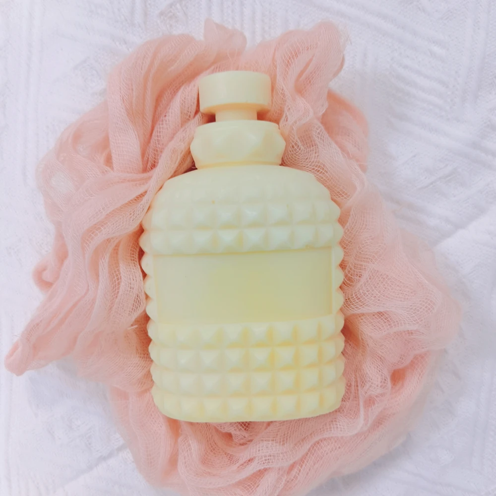 

Newest Scented Soy Wax Candle Silicone Molds Vintage Perfume Bottle Candle Mold