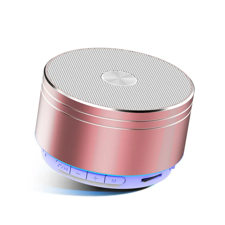 Wireless Bluetooth Speaker Mobile Overweight Subwoofer Mini Small Sound Large Volume Computer Car Portable Tips Voice Broadcaste