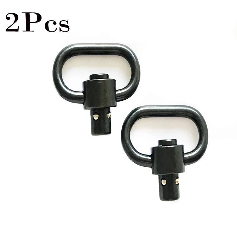 

Tactical 2pcs QD Sling Swivel Adapter Rail Mount 1.25 Inch Loop Mount For Sling Adapter Rifle Scope Accessories