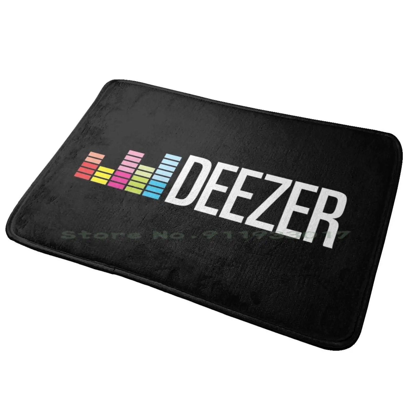 New Deezer Logo Entrance Door Mat Bath Mat Rug Omah Lay Godly Understand Forever Lo Lo Damn Pronto Cant Relate Ye Ye Ye My You