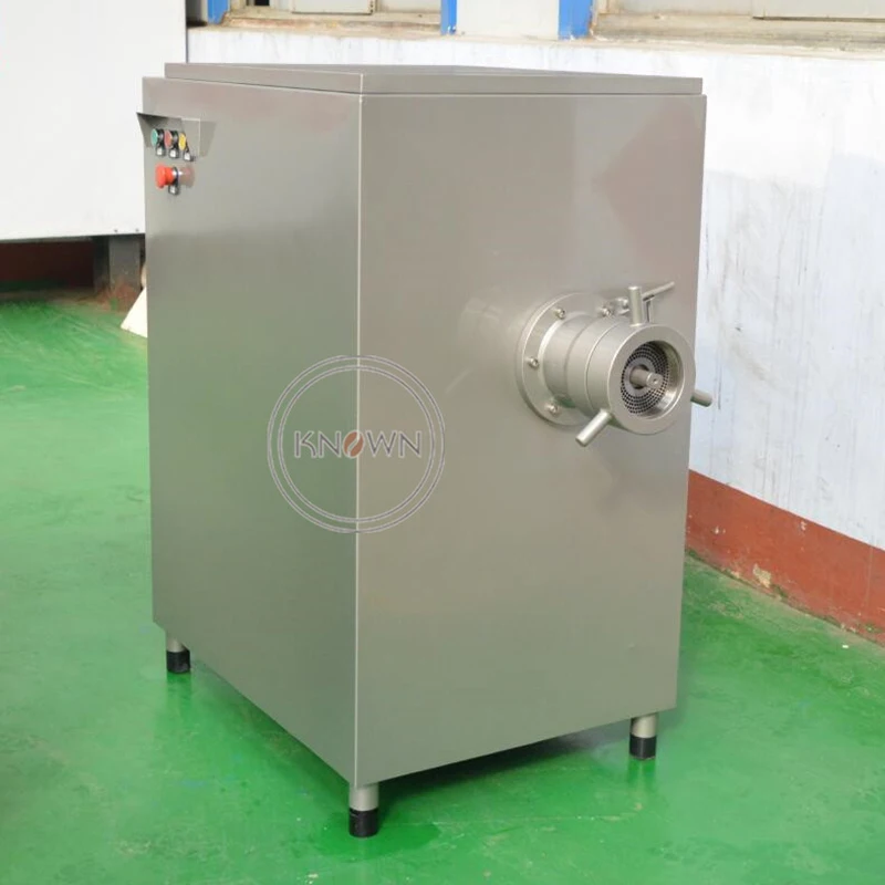 สแตนเลสสตีลเครื่องบดอุตสาหกรรมแช่แข็งไก่ Mincer สำหรับไส้กรอก Meat Ball Burger