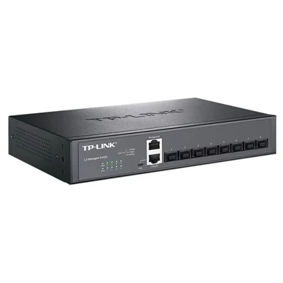 Puertos ópticos SFP +, conmutador de gestión Ethernet Layer 3 de 8x10000Mbps, 10 Gigabit, 16K, MAC, VLAN, IPv6