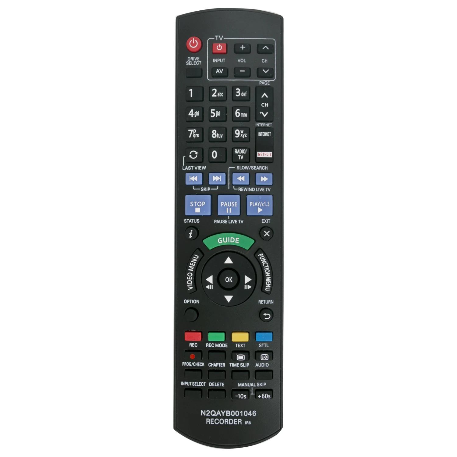 New N2QAYB001046 remote control for PANASONIC DVD Bluray BST950 BST855 BST850 BST755 BST750 BST950 BCT855 BCT850 BCT755 BCT750