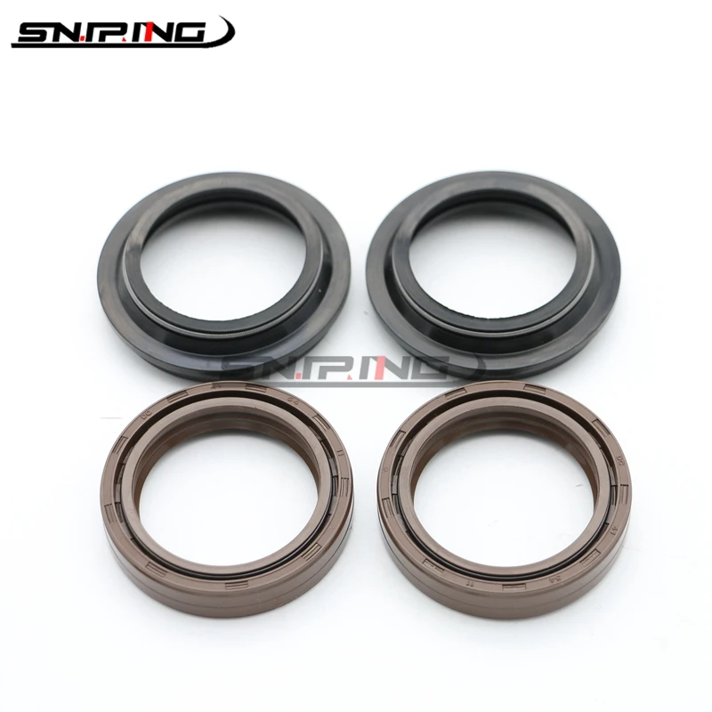 41 54 Motorcycle Front Fork Damper Oil Seal & Dust Cap For Honda CB-1 CB400 CBR400 NC23 NC29 VFR400 NC30 Hornet 250 XL700 XL700V