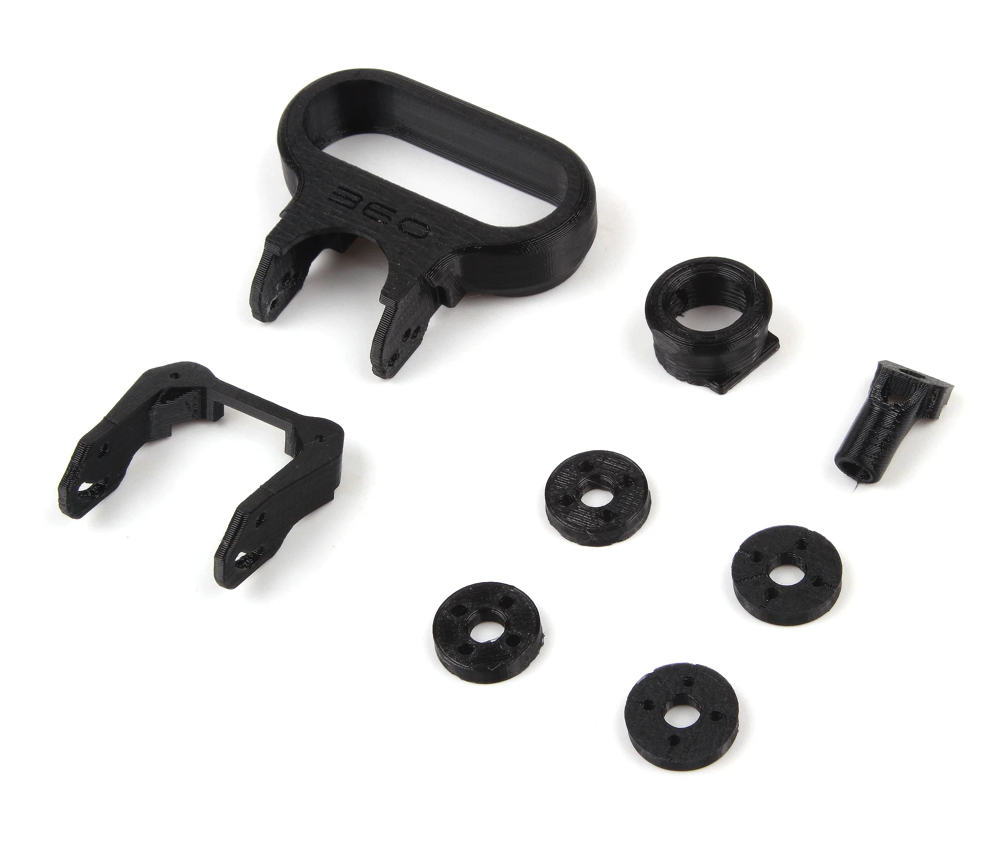 Holybro Kopis cinewhoop-Kit de marco de 2,5 pulgadas, piezas de repuesto, placa inferior de fibra de carbono, protector de hélice, montaje de cámara Insta360