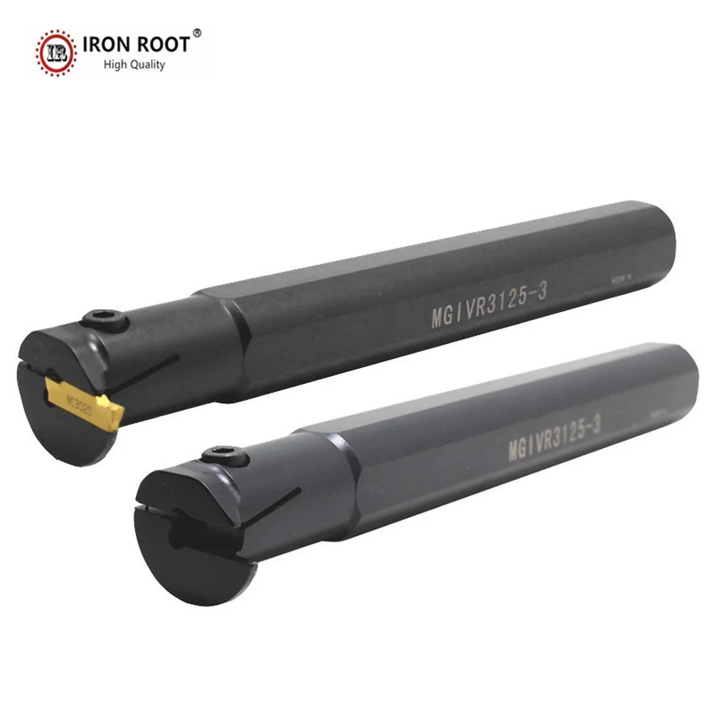 

IRON ROOT 1P MGIVR/L3732-1.5,3732-2,3732-2.5,3732-3,3732-4,3732-5,3732-6 CNC Lathe Grooving Tool Holder For MGMN