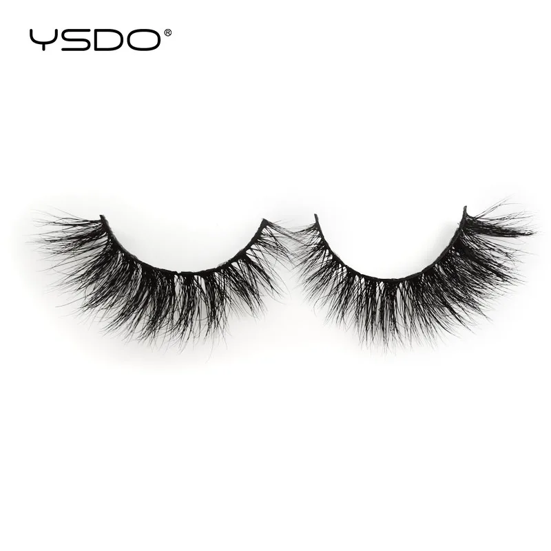 YSDO – faux-cils en vison 3D, 1 paire, poils naturels duveteux, croisés, faits à la main, maquillage Maquiagem 40A