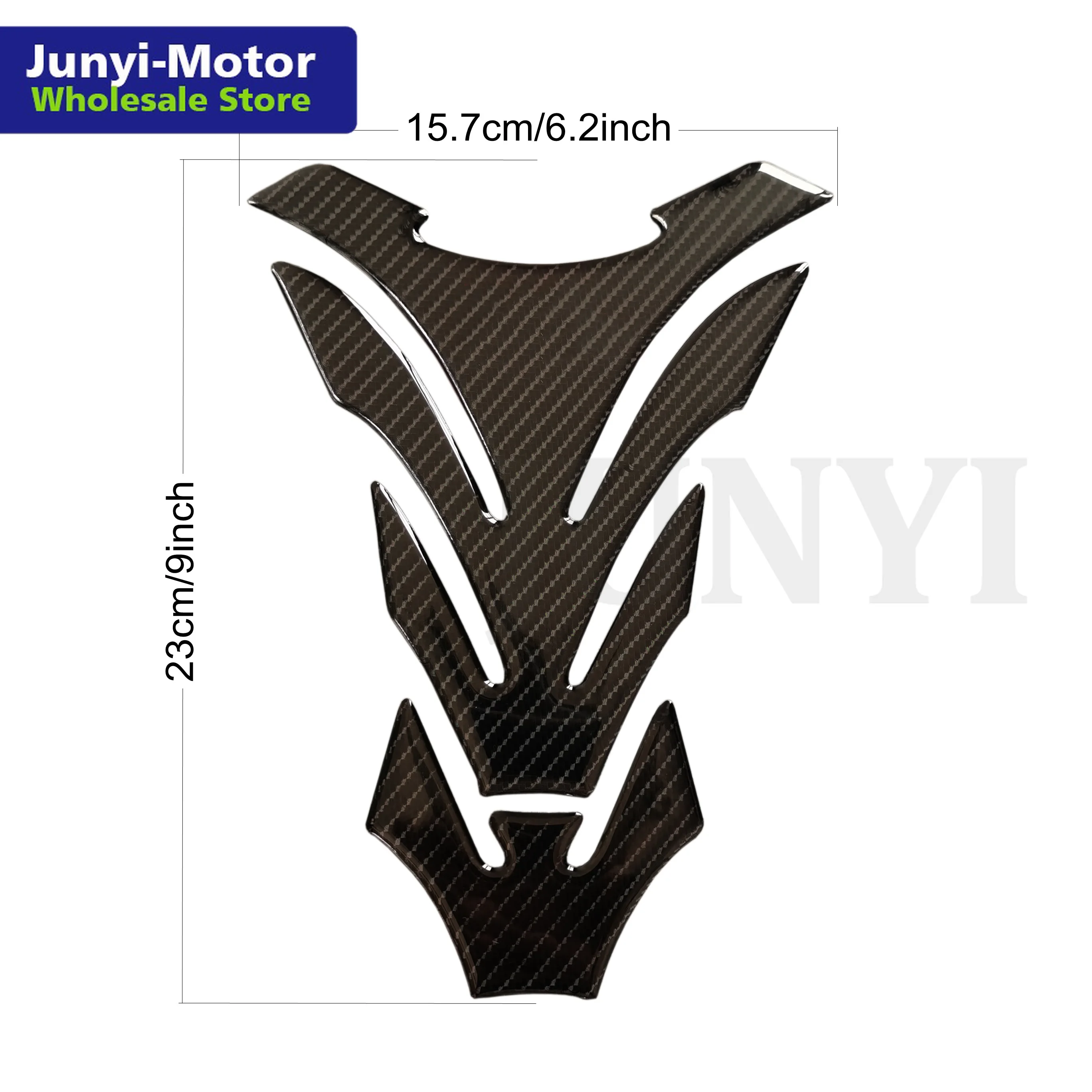 For Honda CBR 1000RR 600RR 500RR 650F Fuel Tank Pad Protector Sticker 3D Motorcycle Carbon Look Gas Oil Emblem Decal 500RR 250RR