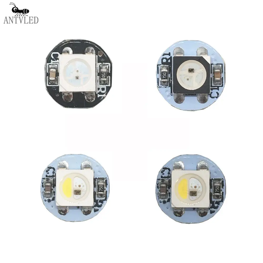 WS2812B LED Individually Addressable WS2811 IC SK6812 RGBCW,RGBWW,RFBNW Led Heatsink 5050SMD RGB/RGBW Built-In DC5V 10~100Pcs