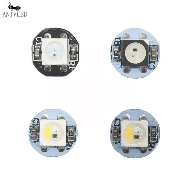 WS2812B LED Indywidualnie adresowalny WS2811 IC SK6812 RGBCW, RGBWW, RFBNW Radiator LED 5050SMD RGB/RGBW Wbudowany DC5V 10 ~ 100 sztuk