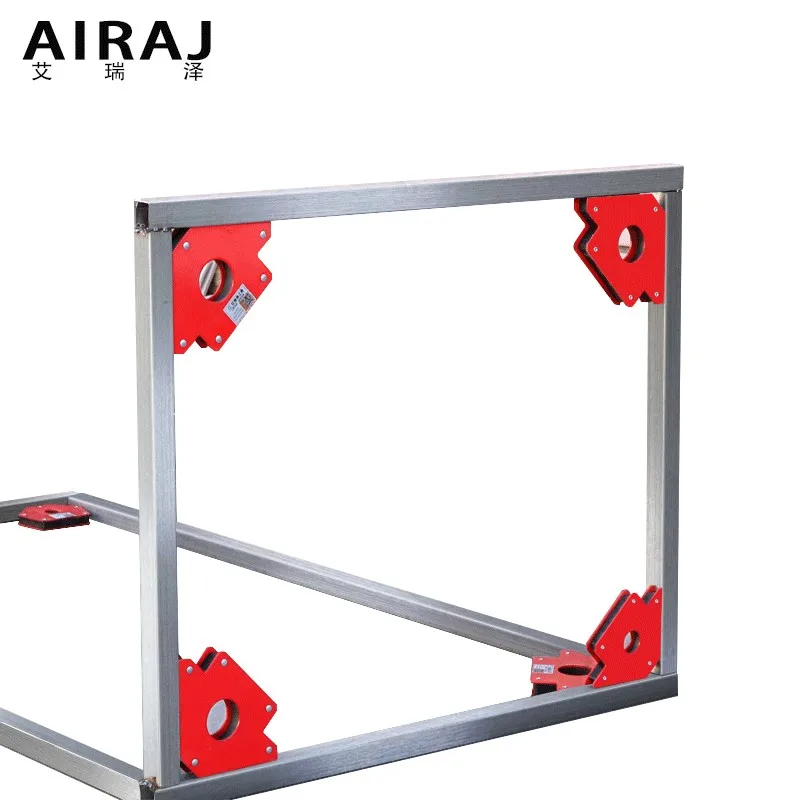 AIRAJ Heavy Welding Fixer Magnetic Welding Fixer Triangle/Polygon/Multi-Specification Magnet Positioner Auxiliary Locator Tools