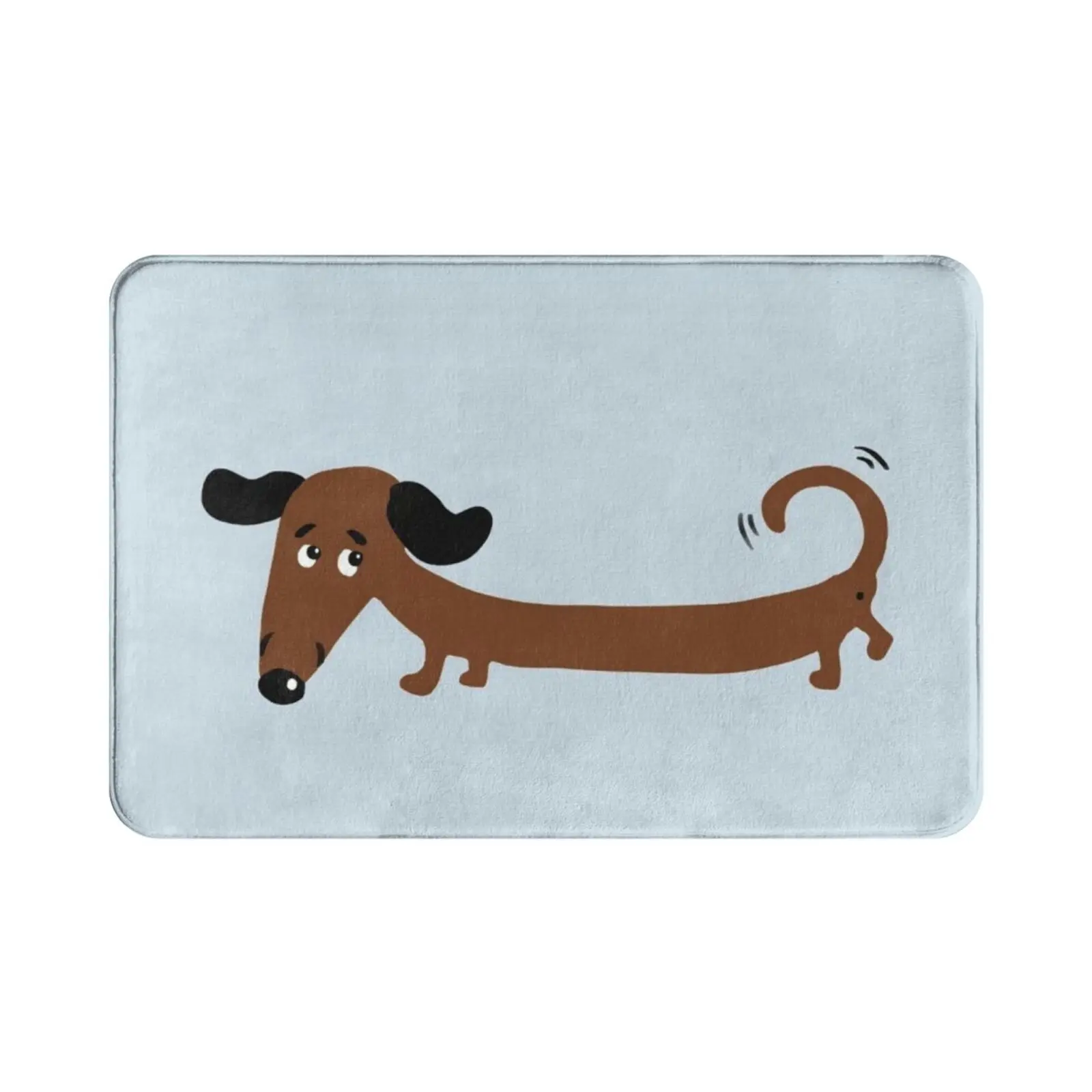 Wiener Dog Cute And Lovely Carpet Mat Rug Cushion Soft Dachshund Wire Haired Dachshund Dog Puppy Dog Animal Children