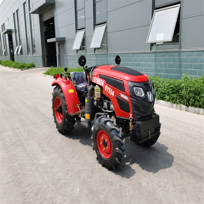 Gardenhouse Four Cylinder Engine 50HP Orchard  Machine Multifunction Farm Tractors Micro Tractors