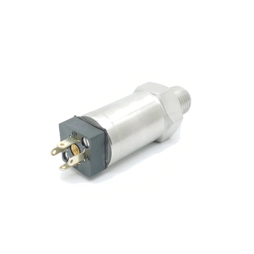 1/4NPT 12-36VDC 24VDC 4-20mA 0.5% 0-40Mpa transmisor de presión de aire de gas combustible de agua de acero inoxidable opcional
